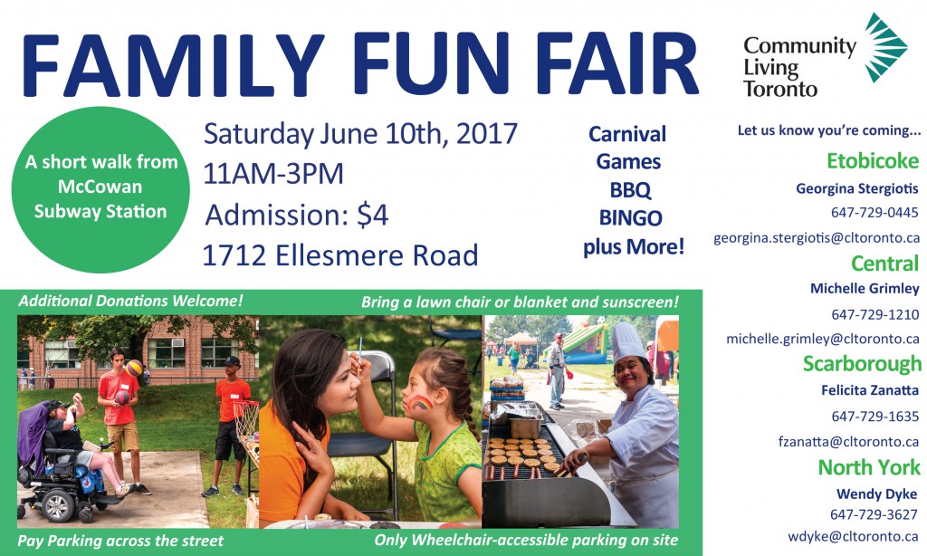 Family Fun Fair flyer 