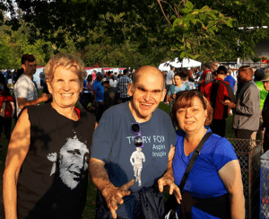 Kathleen Wynne, Bob, and Carol at the Terry Fox Run