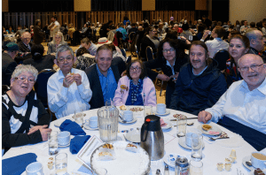 Emory (third from the Left) with the group he sponsored to attend Spring Fling 2017