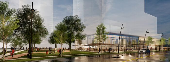 Rendering of the proposed Lawson Redevelopment