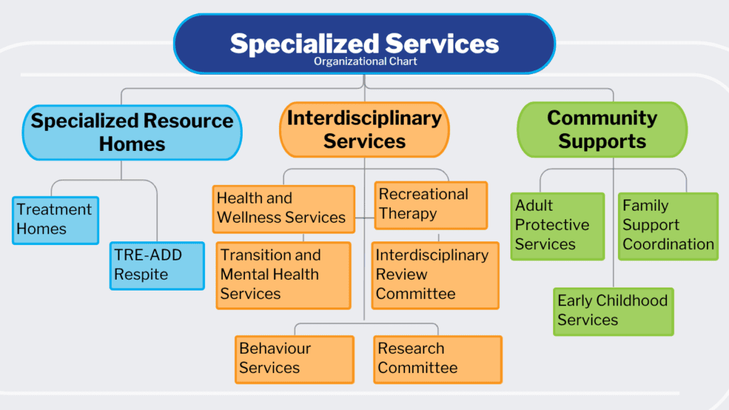 Specialized Services Organizational Chart