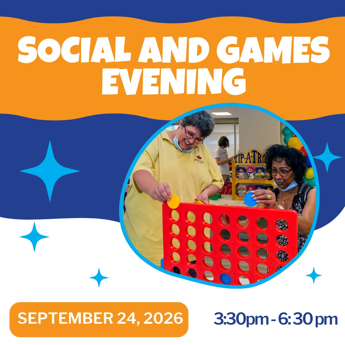 Social & Games Evening September 24